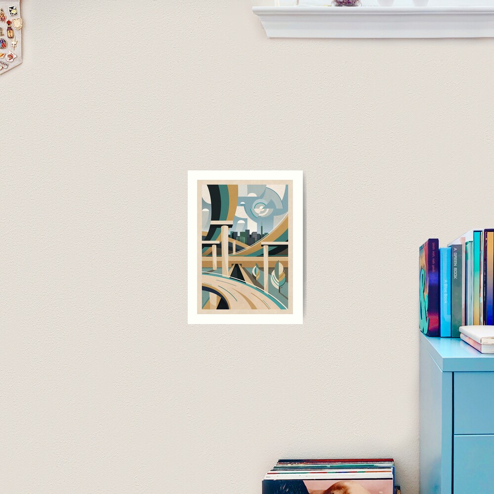 Spaghetti Junction Art Print