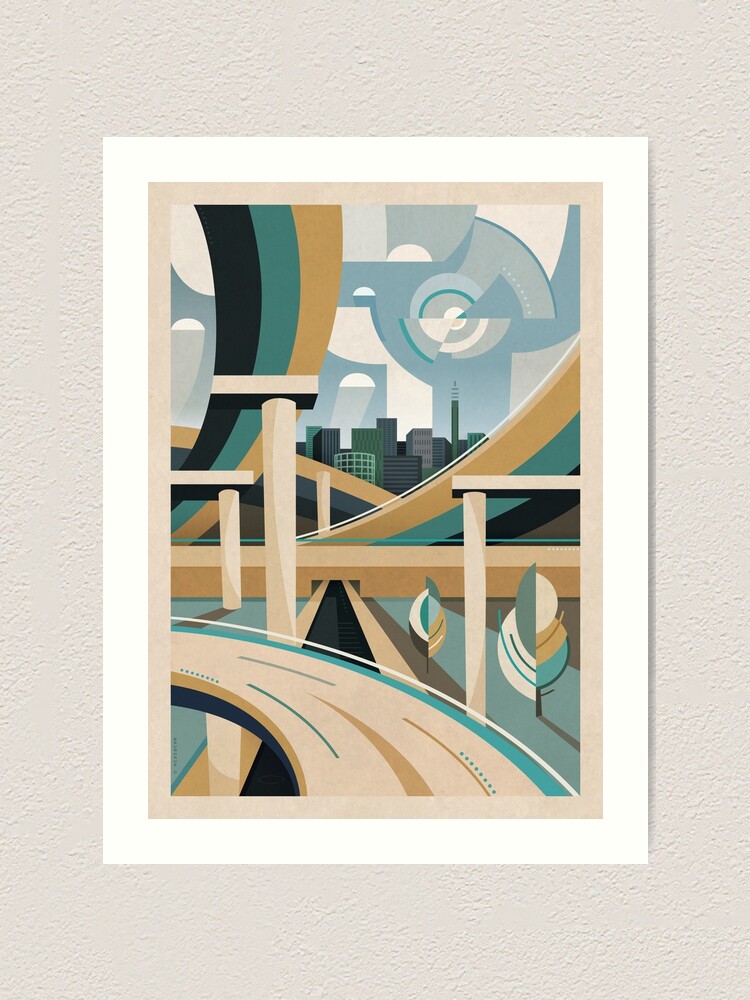 Alternate view of Spaghetti Junction Art Print