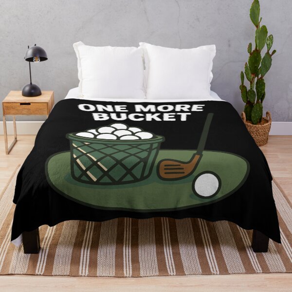 Item preview, One More Bucket Golf Player Fun Design designed and sold by LuminOrb.