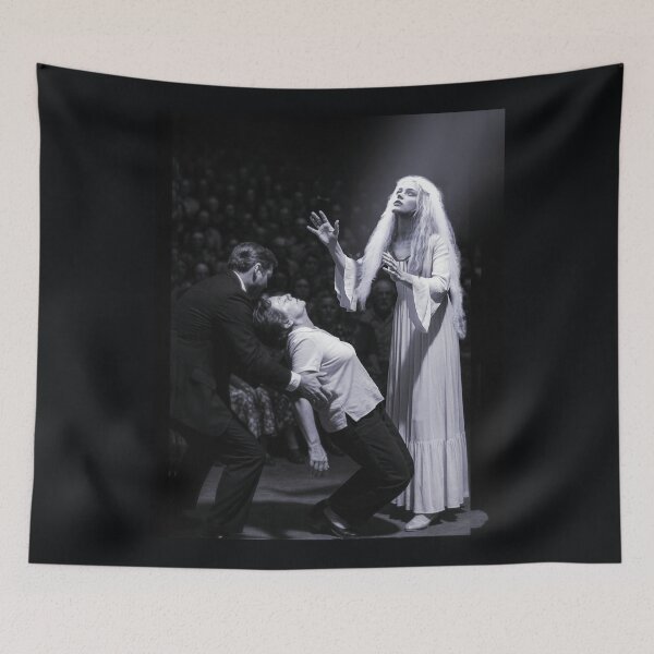 Item preview, Revival Night: Slain in the Spirit (Black-and-White) designed and sold by Sanctum Icons.