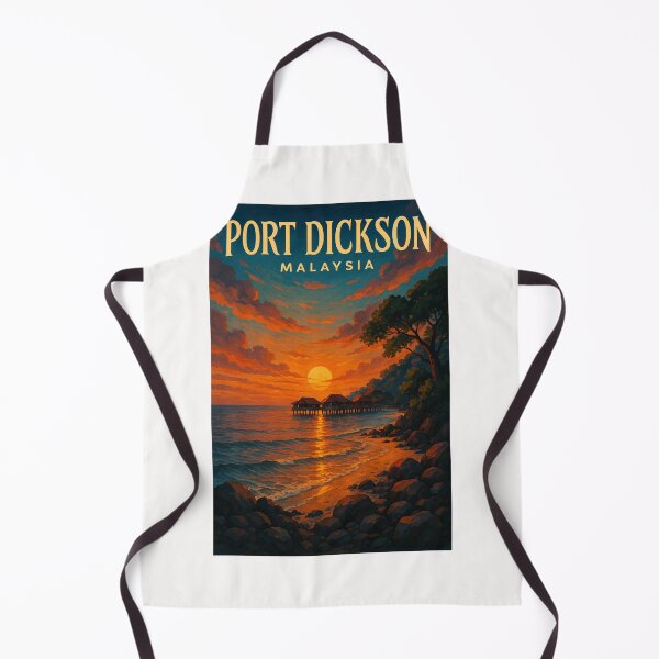 Item preview, Overwater Chalets at Sunset, Port Dickson, Malaysia designed and sold by Places On Earth.