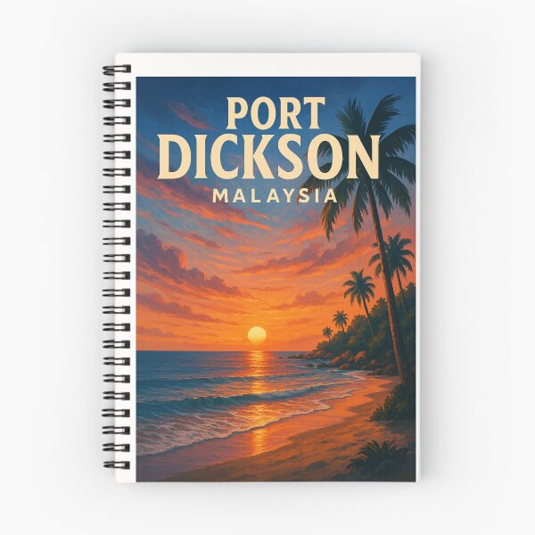 Item preview, Tropical Sunset Along the Shoreline, Port Dickson, Malaysia designed and sold by Places On Earth.