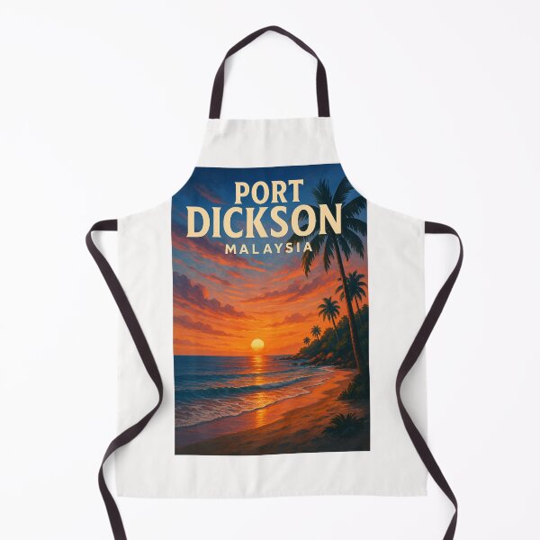 Item preview, Tropical Sunset Along the Shoreline, Port Dickson, Malaysia designed and sold by Places On Earth.