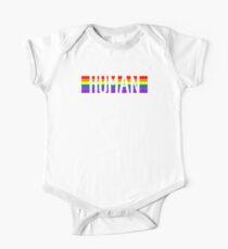 Human Human GAY LGBT PRIDE One Piece - Short Sleeve