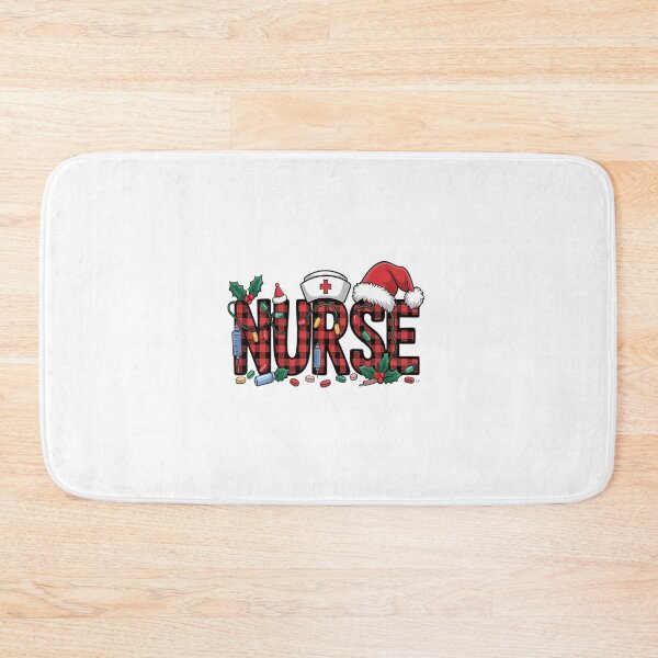 Item preview, Nurse Santa Hat Reindeer Xmas Christmas Nurse designed and sold by VladoZork.