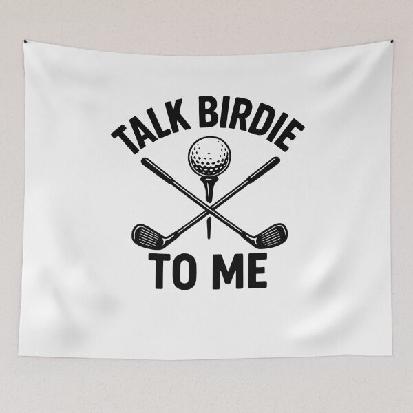 Item preview, Talk Birdie To Me Funny Golf Player Design designed and sold by LuminOrb.