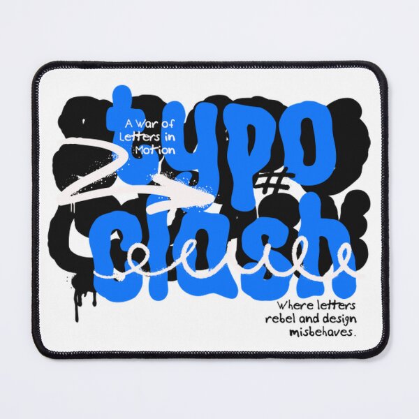 Item preview, Typo Clash designed and sold by briannabay.