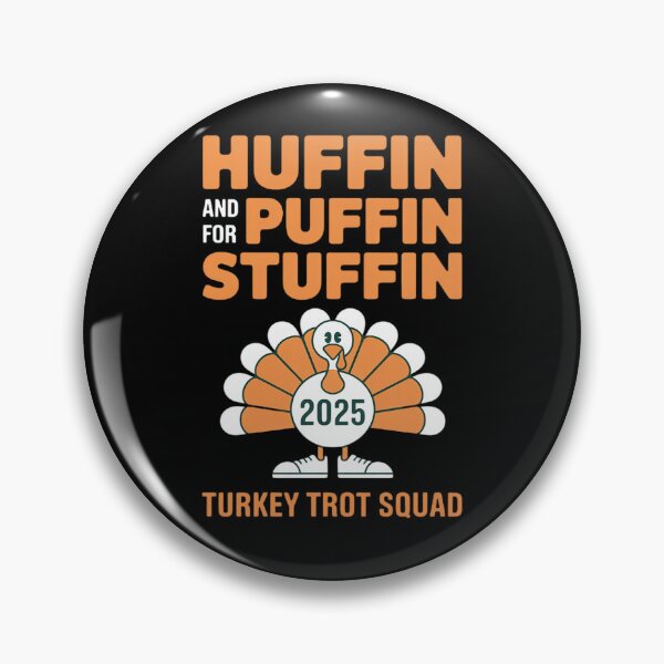 Item preview, Turkey Trot Squad  Huffin and Puffin for Stuffin designed and sold by VladoZork.