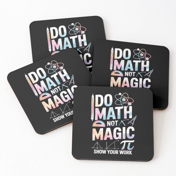 Item preview, Do Math Not Magic Show Your Work Teacher Back to School designed and sold by petrichorsworld.