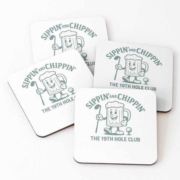 Item preview, Sippin' And Chippin' The 19th Hole Club designed and sold by LuminOrb.
