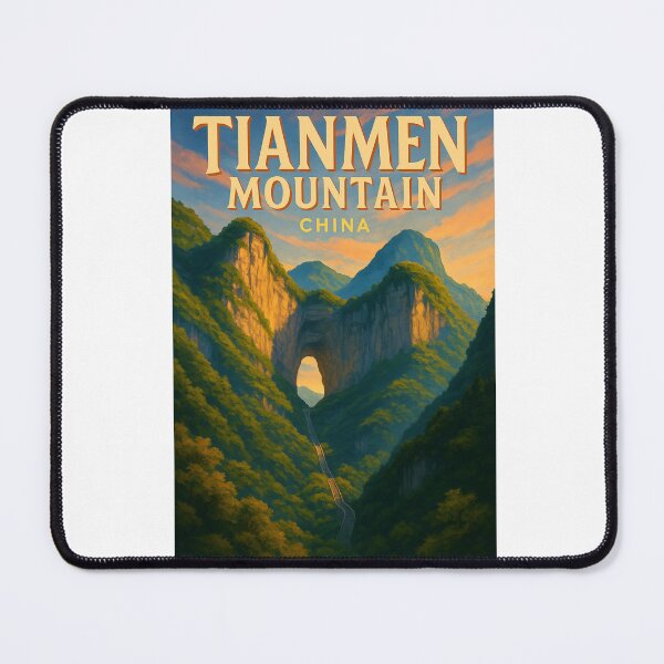 Item preview, Heaven’s Gate Arch, Tianmen Mountain, Zhangjiajie, China designed and sold by Aryabek.