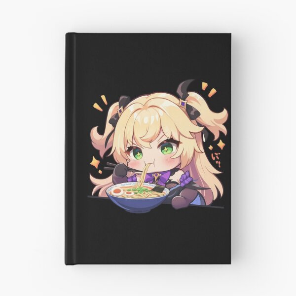 Item preview, Game Fischl Kawaii Ramen Moment Genshin Impact Chibi Anime Girl Style designed and sold by Raslbazola.
