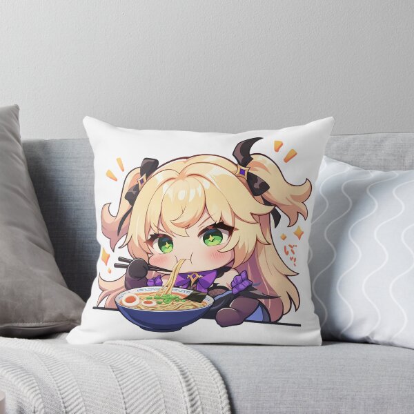 Item preview, Game Fischl Kawaii Ramen Moment Genshin Impact Chibi Anime Girl Style designed and sold by Raslbazola.