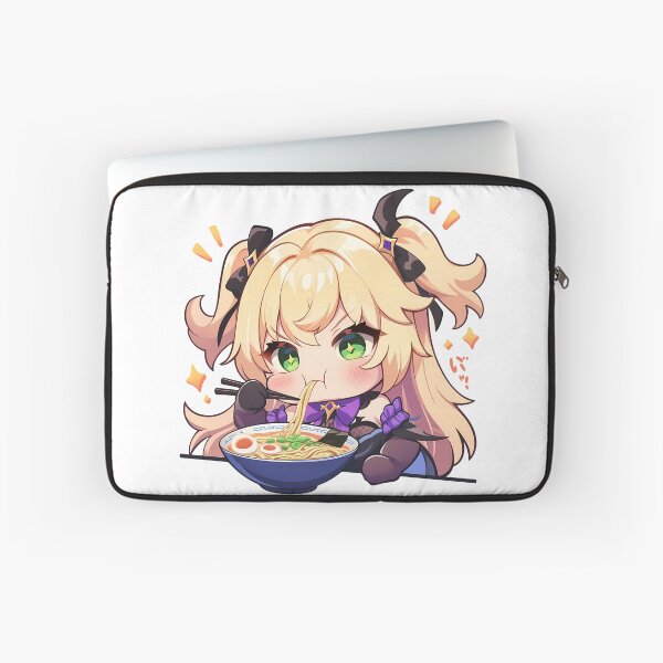 Item preview, Game Fischl Kawaii Ramen Moment Genshin Impact Chibi Anime Girl Style designed and sold by Raslbazola.