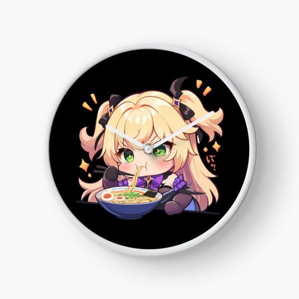 Item preview, Game Fischl Kawaii Ramen Moment Genshin Impact Chibi Anime Girl Style designed and sold by Raslbazola.