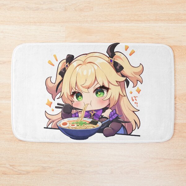 Item preview, Game Fischl Kawaii Ramen Moment Genshin Impact Chibi Anime Girl Style designed and sold by Raslbazola.