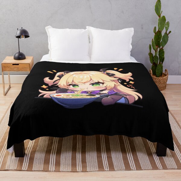 Item preview, Game Fischl Kawaii Ramen Moment Genshin Impact Chibi Anime Girl Style designed and sold by Raslbazola.
