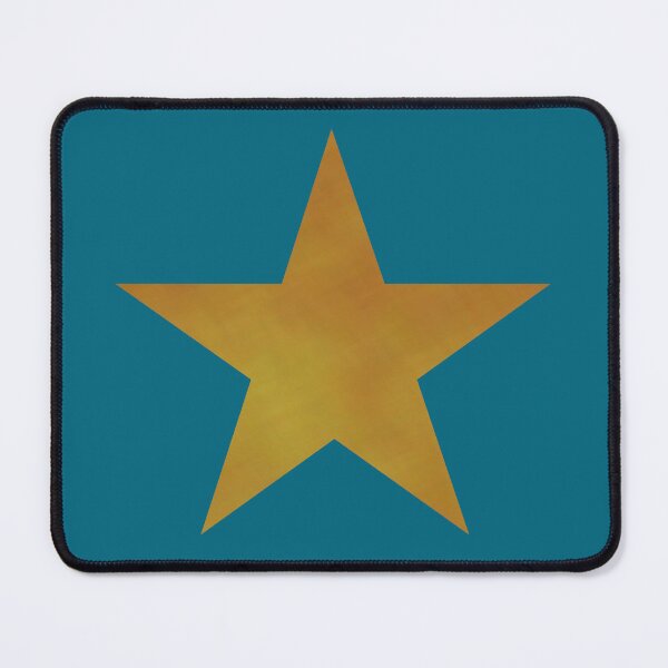 Item preview, Golden Star on blue - Calm, Sensory-Friendly designed and sold by CreaTwinkles.