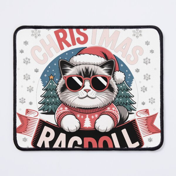 Item preview, Ragdoll Cat merry christmas designed and sold by kaka8888.