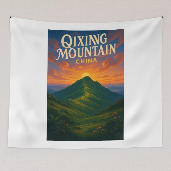 Item preview, Golden Sunset Over Qixing Mountain, Guilin, China designed and sold by Aryabek.