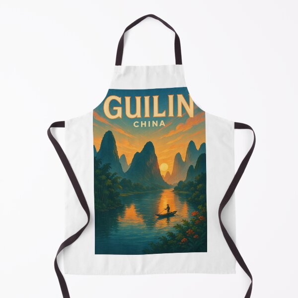 Item preview, Twilight Along the Li River, Guilin, Guangxi, China designed and sold by Aryabek.