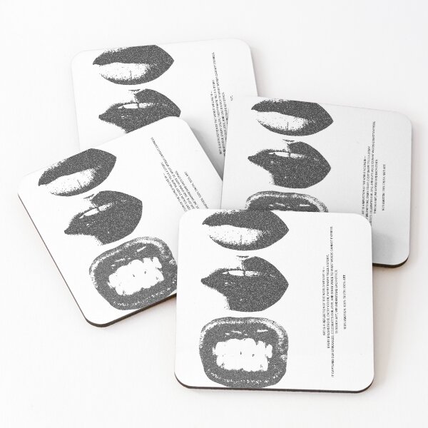 Item preview, Abstract Lip Imprint-Minimalist Modern Art Print designed and sold by EstlandShop.