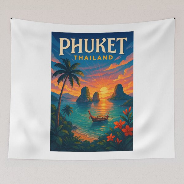 Item preview, Sunset in Phuket, Andaman Sea, Thailand designed and sold by Aryabek.