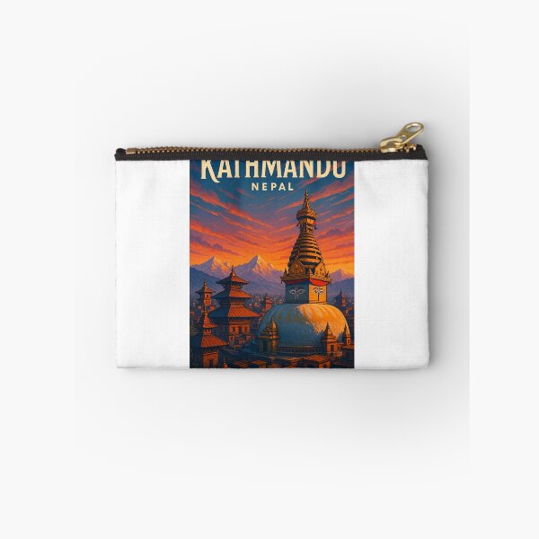 Item preview, Boudhanath Stupa at Dusk, Kathmandu Valley, Nepal designed and sold by Aryabek.
