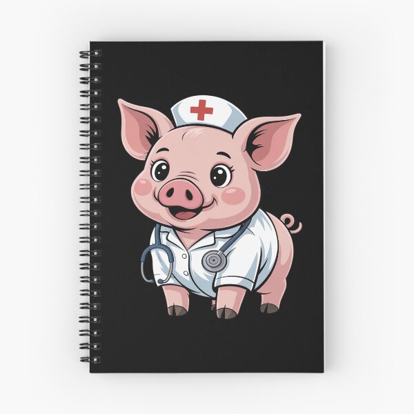 Item preview, Doctor Pig Lover Stethoscope Healthcare Nursing Medical Pig designed and sold by petrichorsworld.