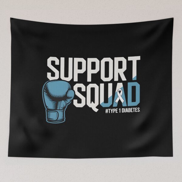 Item preview, color unite support, this provide They of moral managing the information, in and to share show under assistance, T1D, blue, symbol help the disease. patients designed and sold by Rackaam777Art.