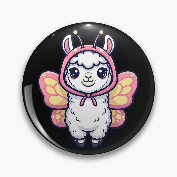 Item preview, Cute Llama Butterfly Onesie Kawaii designed and sold by k3rstman1.