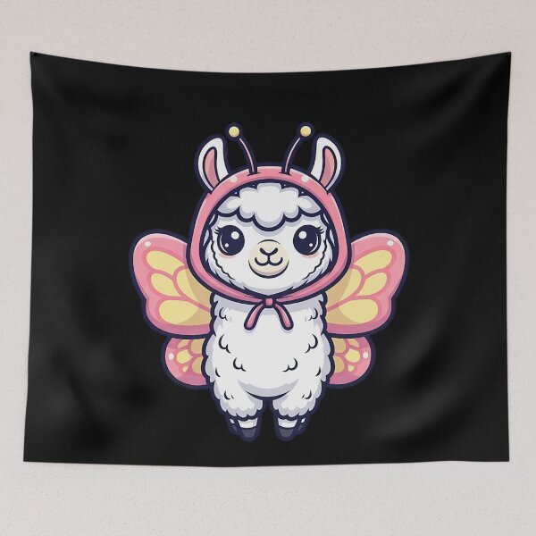 Item preview, Cute Llama Butterfly Onesie Kawaii designed and sold by k3rstman1.
