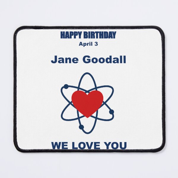 Item preview, Tribute to Jane Goodall — April 3 designed and sold by ariksworld.