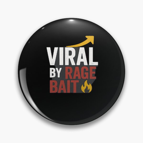Item preview, Viral by Rage Bait, Funny Saying  designed and sold by Logiamerch.