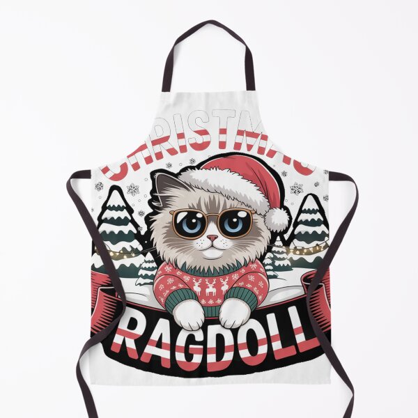 Item preview, Ragdoll Cat Christmas Cozy Holiday  designed and sold by kaka8888.