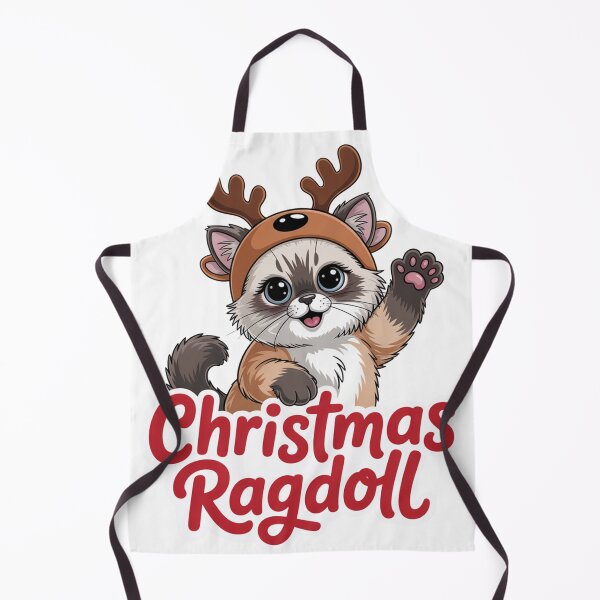 Item preview, Ragdoll cat merry Christmas Liandia designed and sold by kaka8888.
