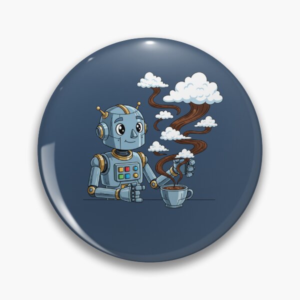 Item preview, Robo Cloud Coffee Dreams designed and sold by Jackson-Will.