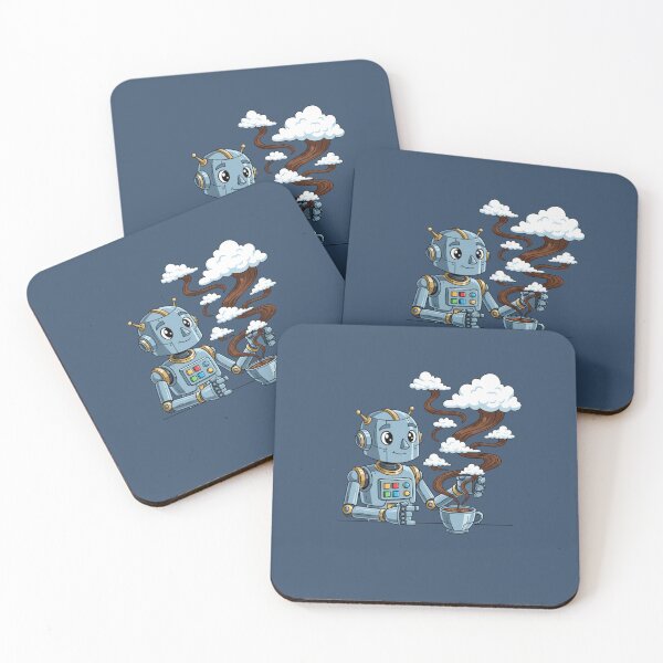 Item preview, Robo Cloud Coffee Dreams designed and sold by Jackson-Will.