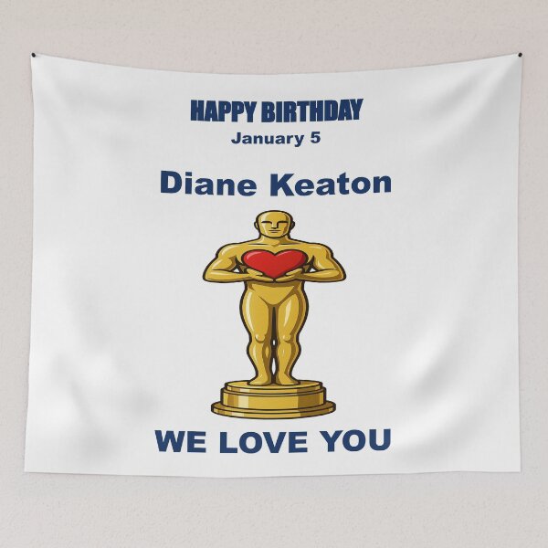 Item preview, Tribute to Diane Keaton — January 5 designed and sold by ariksworld.