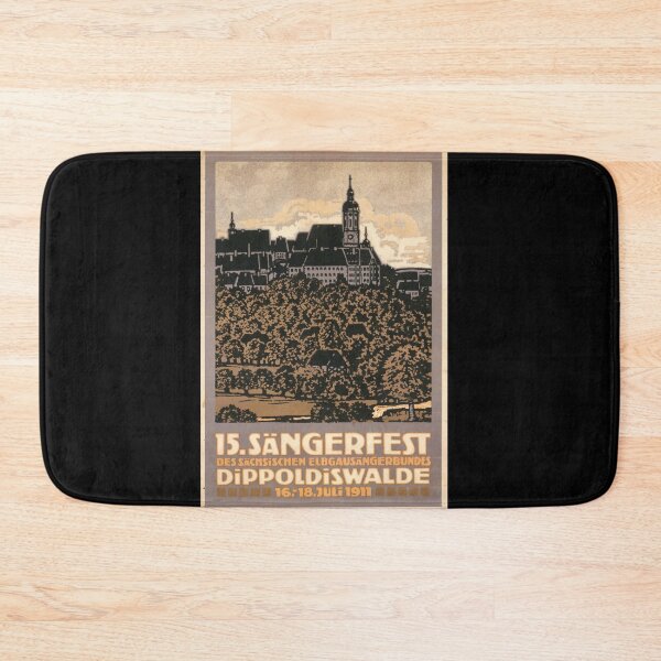 Item preview, Vintage Art Nouveau Poster | 1911 Sängerfest in Dippoldiswalde | Early 20th Century Graphic Design & Choral Festival Art designed and sold by artofuniverse.