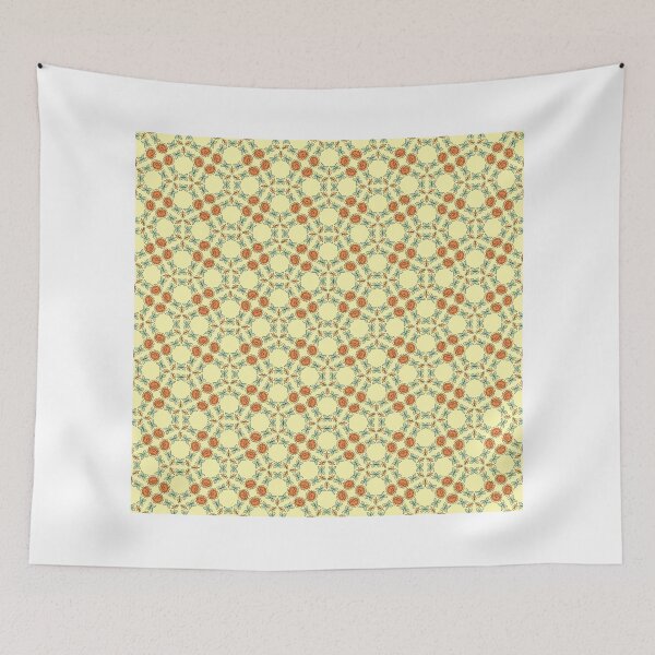 Item preview, Vintage Orange Garden Roses Intertwined Elegantly designed and sold by anyaevelinasir.
