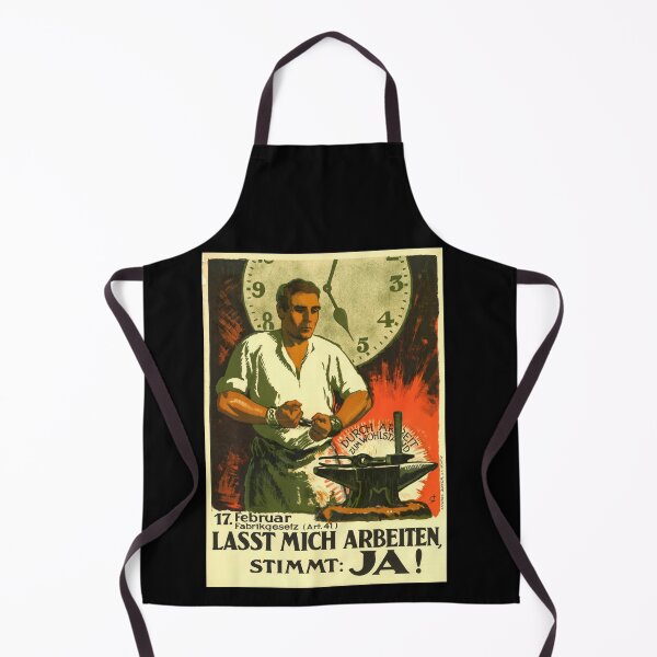 Item preview, Vintage Propaganda Poster | Industrial Era Art | Labor Movement History | Worker Rights & Factory Law | Metalwork Decor designed and sold by artofuniverse.