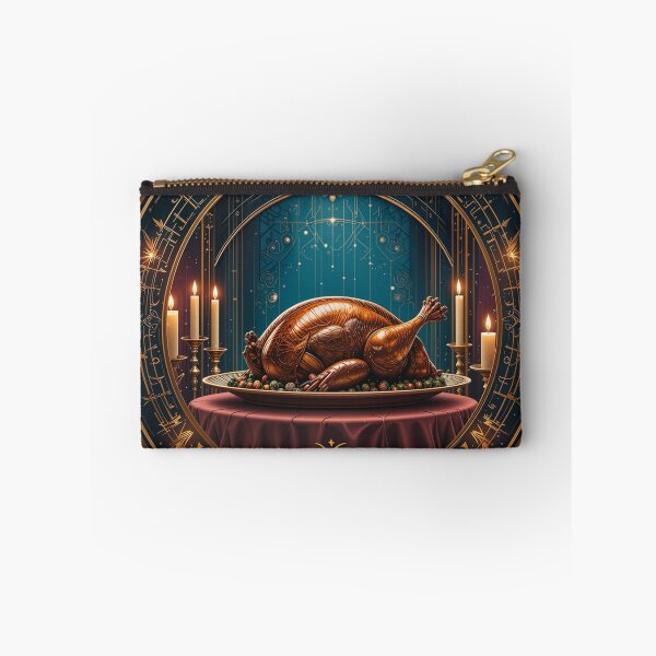 Item preview, Elegant Christmas Turkey Dinner Digital Art designed and sold by AQUILAKREO.
