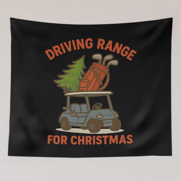 Item preview, Driving Range For Christmas Golf Fun designed and sold by LuminOrb.