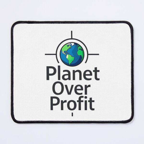 Item preview, Planet Over Profit – Eco Conscious Street Tee designed and sold by EcoArtTees.