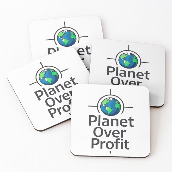 Item preview, Planet Over Profit – Eco Conscious Street Tee designed and sold by EcoArtTees.