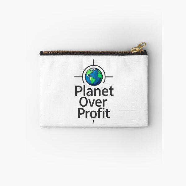 Item preview, Planet Over Profit – Eco Conscious Street Tee designed and sold by EcoArtTees.