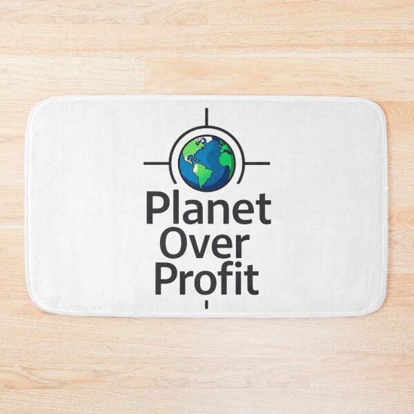 Item preview, Planet Over Profit – Eco Conscious Street Tee designed and sold by EcoArtTees.