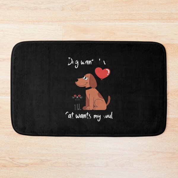 Item preview, Dog Craves Love, Cat Plots My Demise - Pet Lover designed and sold by petrichorsworld.