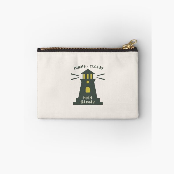 Item preview, Wear a quiet reminder: hold steady — one breath at a time  designed and sold by niclothing.